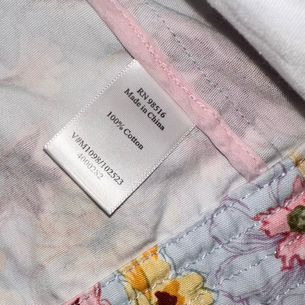 Coldwater Creek Women Floral Blazer Jacket Size 12 Whimsical Spring Colorful - Picture 8 of 9